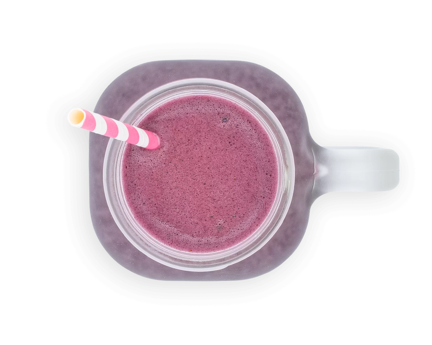 Diet Blueberry Raspberry shake – with added blueberries